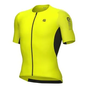 Rapha Mens Pro Team Crit Jersey (Chartreuse/Gecko Yellow) | Sportpursu