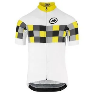Assos Mens Grand Prix EVO8 Jersey (Red/White) | Sportpursuit.com