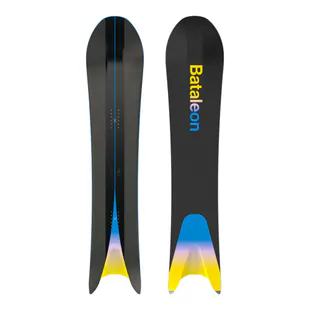 Bataleon Wallie Snowboard (Yellow/Black) | Sportpursuit.com
