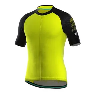 Rapha Mens Pro Team Crit Jersey (Chartreuse/Gecko Yellow) | Sportpursu