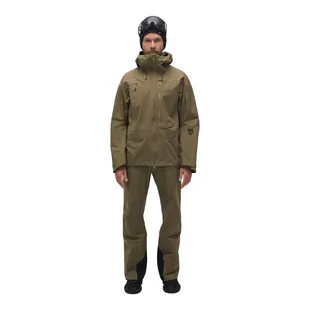 FW Apparel Mens Manifest Tour Lightweight 3L Ski Jacket (Green) | Spor