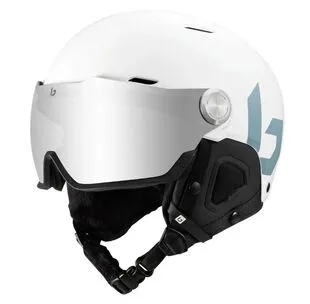 bolle backline visor premium ski and snowboard helmet Bolle Backline Visor Ski & Snowboarding Visor Helmet (Black)