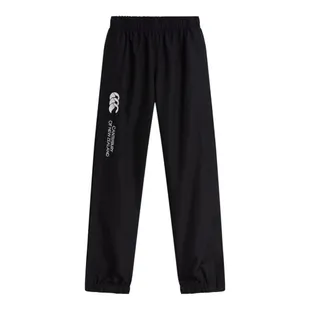 Canterbury Pantalón Stadium Negro Hombre – Cremallera Completa Y Dobladillo Abierto