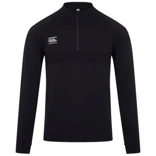 Canterbury Mens Retro Long Sleeve Rugby Jersey (Black) | Sportpursuit.