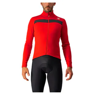 Castelli Mens Gabba Ros 2 Jersey (Red Orange/Dark Grey) | Sportpursuit