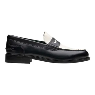Clarks Mens Badell Seam Casual Shoes (Black/Black) | Sportpursuit.com