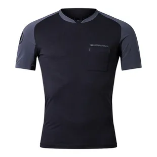 Dotout Mens Vertical Icon Makers Jersey (Black/Orange) | Sportpursuit.