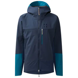 Haglofs Mens Roc GTX Pro Jacket (True Black/Fjell Green) | Sportpursui