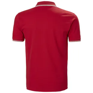 Helly Hansen Mens Genova Short Sleeve Polo Shirt (Red) | Sportpursuit.