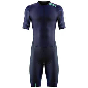 HUUB Mens Mittsu Club Aero Tri Suit (Navy/Orange) | Sportpursuit.com