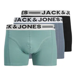 DANISH ENDURANCE Lot De 3 Boxers Homme Sport Respirants - Anti-Frottement, Doux Et Confortables - Multicolore (Noir, Bleu, Vert) - XXL