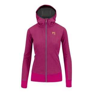 Mammut Womens Rime Light IN Flex Hooded Jacket (Pink/Grape) | Sportpur