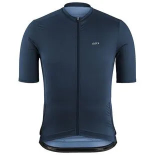 Maillot Cycliste Louis Garneau – Homme – Bleu – Taille L – Fermeture éclair Intégrale