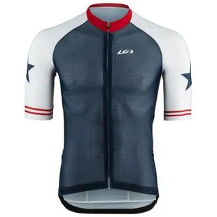 Maillot cyclisme homme Louis Garneau taille M bleu fermeture éclair