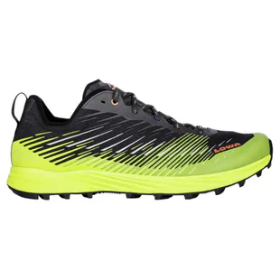 Lowa Mens Amplux Trail Running Shoes (Black/Lime  display picture 1