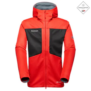 Mammut Womens Alvier HS Hooded Jacket (Pepper) | Sportpursuit.com
