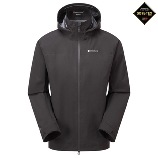 Montane Mens Phase Pro Shell GTX Waterproof Jacket (Midnight Grey) | S