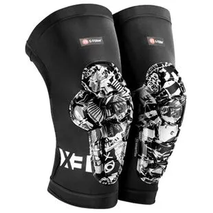 Coudières Dakine Slayer – Adulte Taille M – Protection VTT – Paire Noire