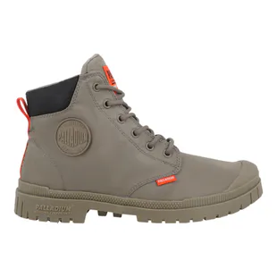 Palladium Mens Palla ACE HTG Supply Casual Trainers (Grey) | Sportpurs