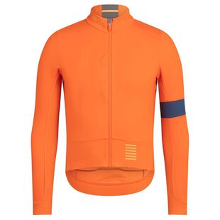Rapha Mens Pro Team Winter Jacket (Orange/Teal) | Sportpursuit.com