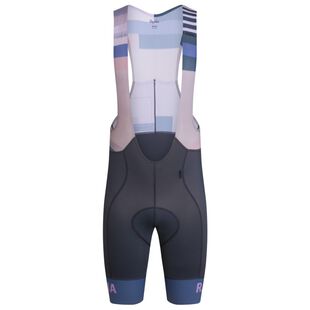Rapha Mens Pro Team Regular Bib Shorts II (Dark Grey/Blue) | Sportpurs