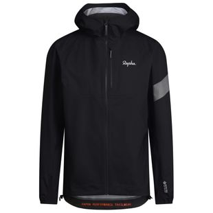 ウェア Rapha GORE-TEX INFINIUM Rapha Mens Trail GORE-TEX Infinium Jacket (Black/Light Grey Marl) | Sp