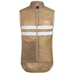 Rapha Mens Core Gilet (Tan/White) | Sportpursuit.com