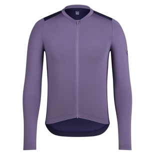 Rapha Mens Pro Team Long Sleeve Lightweight Cycling Jersey (Dusted Lil