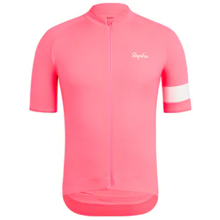 Rapha Mens Tricolour Long Sleeve Jersey (Old Gold) | Sportpursuit.com