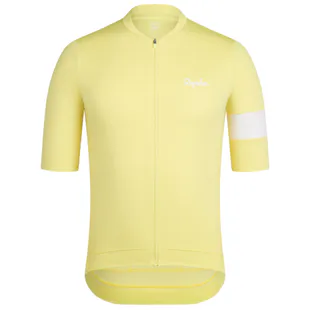 Rapha Mens Tricolour Long Sleeve Jersey (Old Gold) | Sportpursuit.com