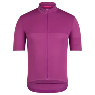 Rapha Mens Classic Flyweight Block Fade Print Jersey (High-Vis Pink/Da