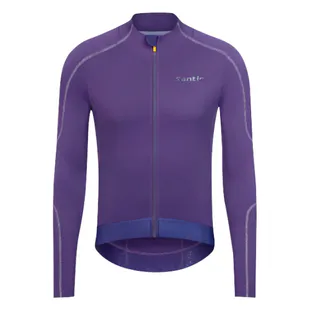 Rapha Mens Pro Team Long Sleeve Lightweight Cycling Jersey (Dusted Lil