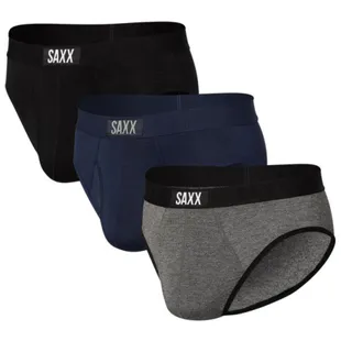 Saxx Kinetic Herenondergoed, lichte compressie, mesh-boxer met geïntegreerde Pouch TM ondersteuning en bewegingsvrijheid - semi-compressie, Blackout, M