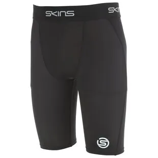 Skins Mens Series 1 Shorts (Black) | Sportpursuit.com