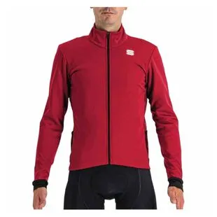Rapha Mens Pro Team Insulated Jacket (Red/Dark Red) | Sportpursuit.com