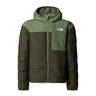 The North Face Kids Teen Massif Down Jacket (Green) | Sportpursuit.com