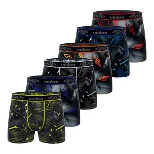 Paires de chaussettes sneakers lot de 6 noir Umbro | La Redoute