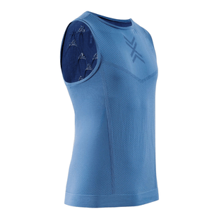 X-Bionic Mens Xceed Tank Top (Blue) | Sportpursuit.com
