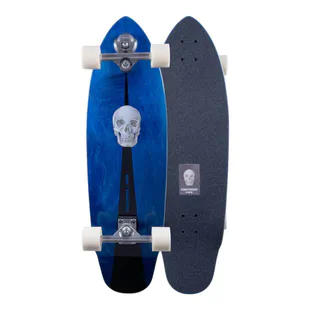 Yow Lane Splitter 34'' Christenson X Skateboard (Blue) | Sportpursuit.