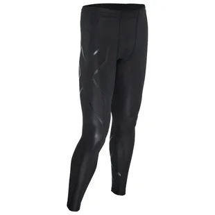 2XU Mens Force Compression Tights (Black/Gold) | Sportpursuit.com