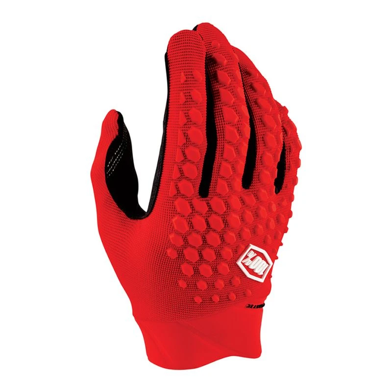 Glove Geomatic Rd 100percent Mens Geomatic Gloves (Red) | Sportpursuit.com