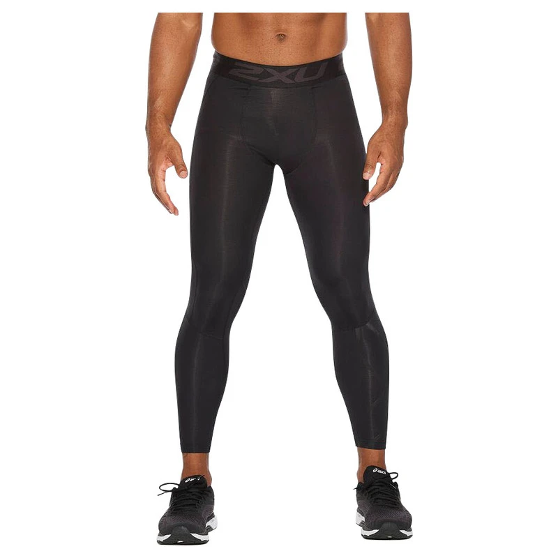 2XU Mens Motion Compression Tights (Black/Nero) | Sportpursuit.com