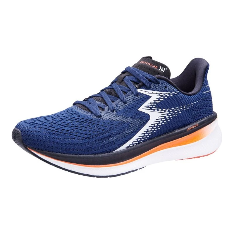 361 Mens Centauri Running Shoes (Blue) | Sportpursuit.com