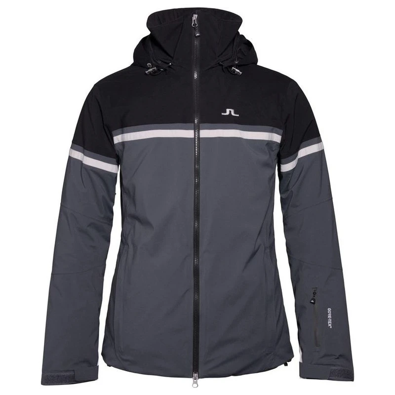 J Lindeberg Mens Prindle GoreTex Jacket (Dark Grey) | Sportpursuit.com