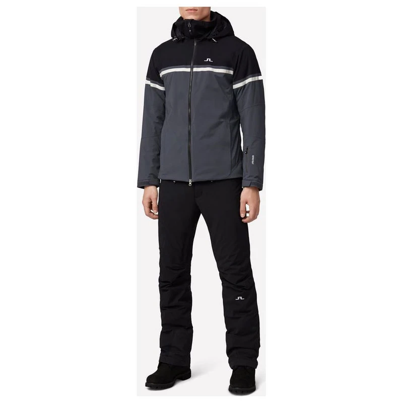 J Lindeberg Mens Prindle GoreTex Jacket (Dark Grey) | Sportpursuit.com