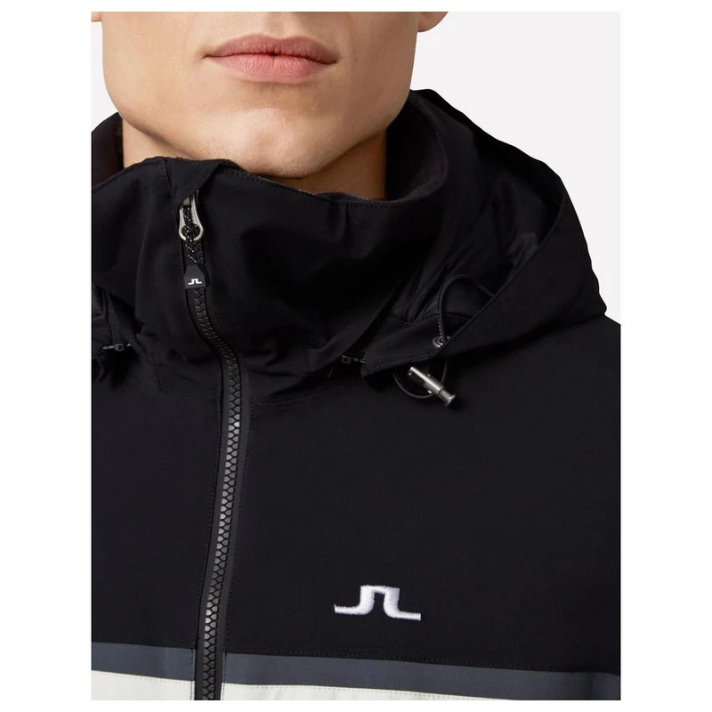J Lindeberg Mens Prindle GoreTex Jacket (Dark Grey) | Sportpursuit.com