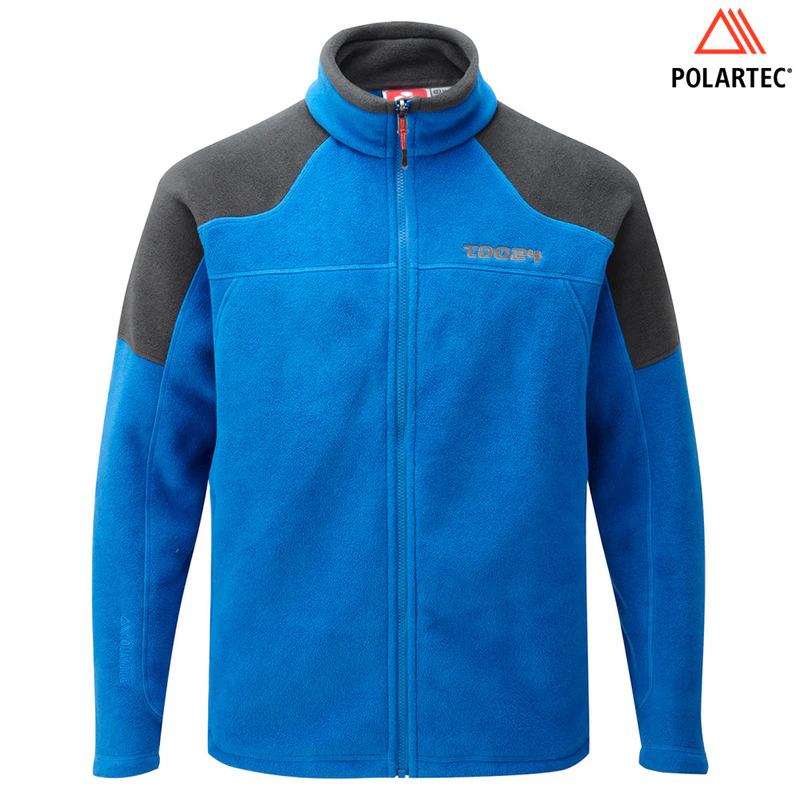 Tog24 Mens New Zealand Polartec 200 Interactive Fleece Jacket (New Blu