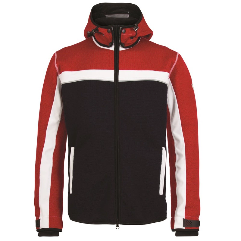 Dale Of Norway Mens Telemark Knitshell Weatherproof Jacket (Navy/Raspb