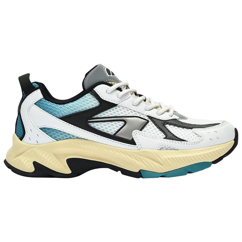 ARKK Copenhagen Forma Runner Casual Trainers (White/Aqua/Cream) | Spor