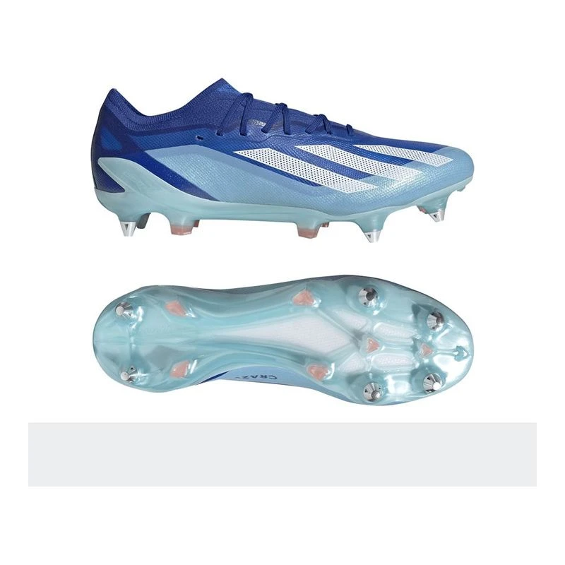 Adidas X Crazyfast.1 Soft Ground Football Boots (Blue) | Sportpursuit.